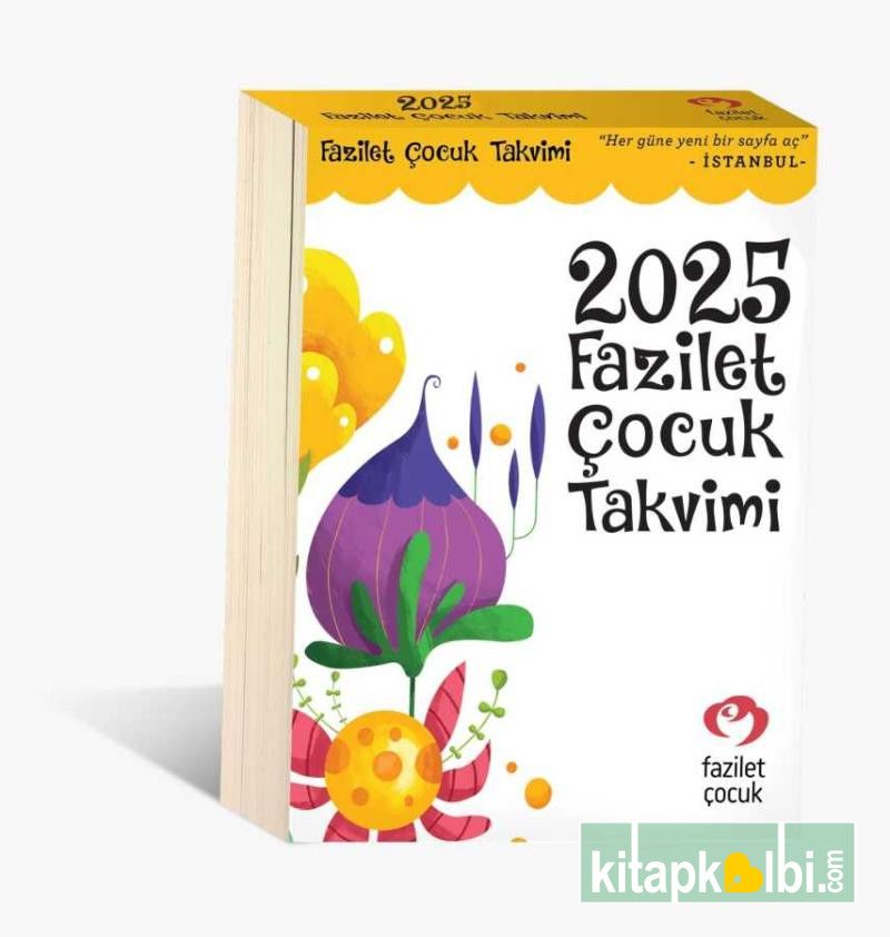 2025 Fazilet Çocuk Takvimi