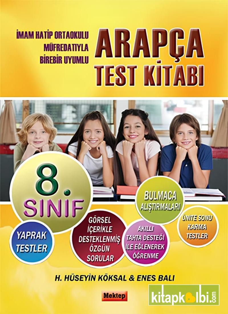 8. Sınıf Arapça Test Kitabı