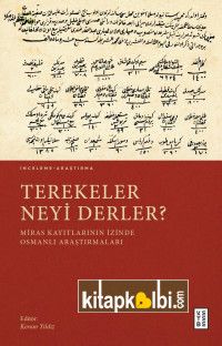 Terekeler Neyi Derler